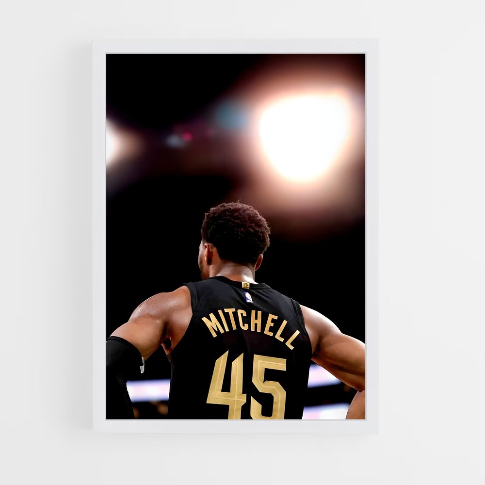 Poster Gold Rush – affiche Basketball (vue 3)